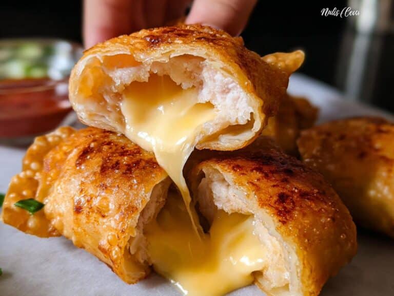 Melted Cheese Fried Dumplings