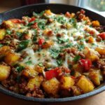 Disgustingly Easy Mexican Ground Beef and Potato Skillet 6 Mexican Ground Beef and Potato Skillet