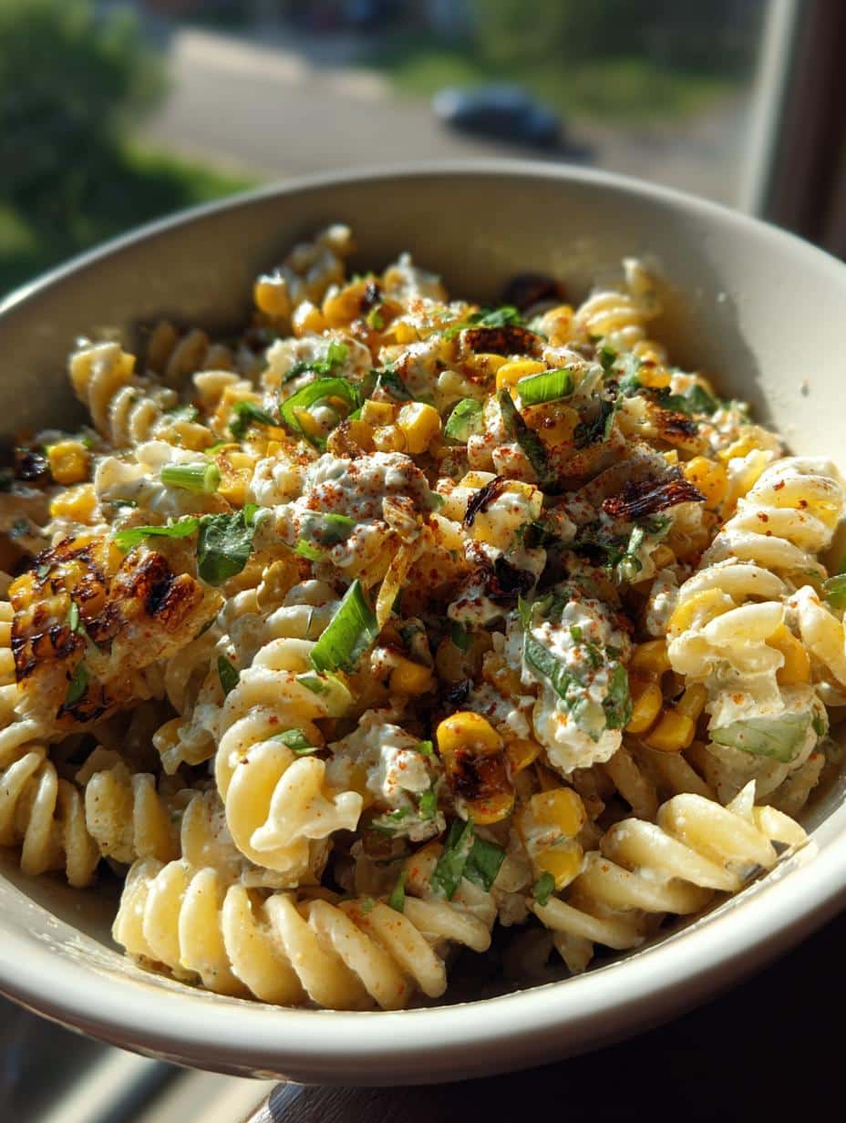 Mexican Street Corn Pasta Salad - detail 2