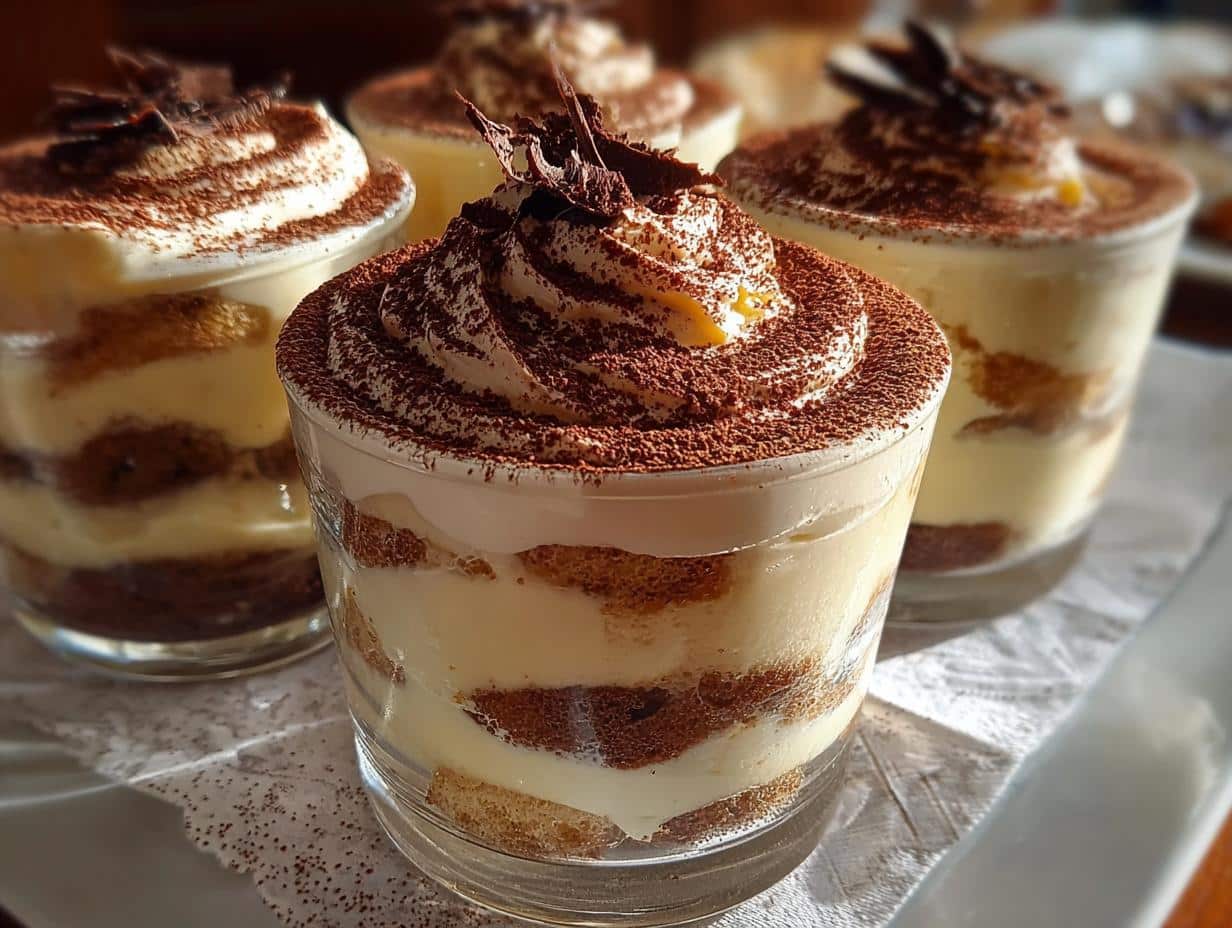Mini Tiramisu Cups - detail 2