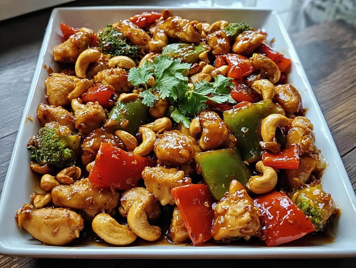 Pan Cashew Chicken - detail 2