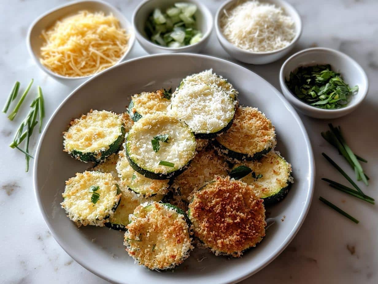 Parmesan Zucchini: Amazing 15-Minute Side - Parmesan Zucchini - additional detail