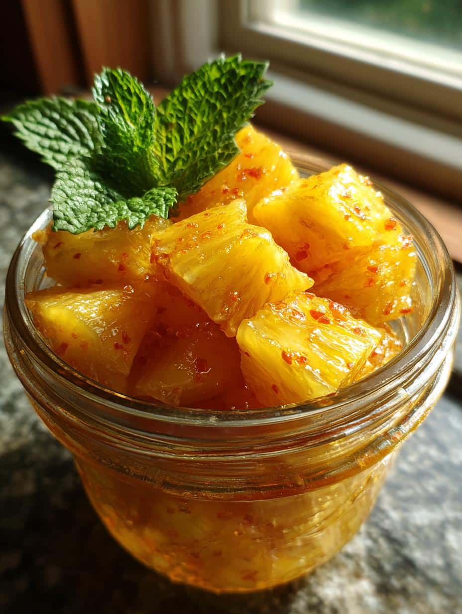 Pineapple Cowboy Candy - detail 1