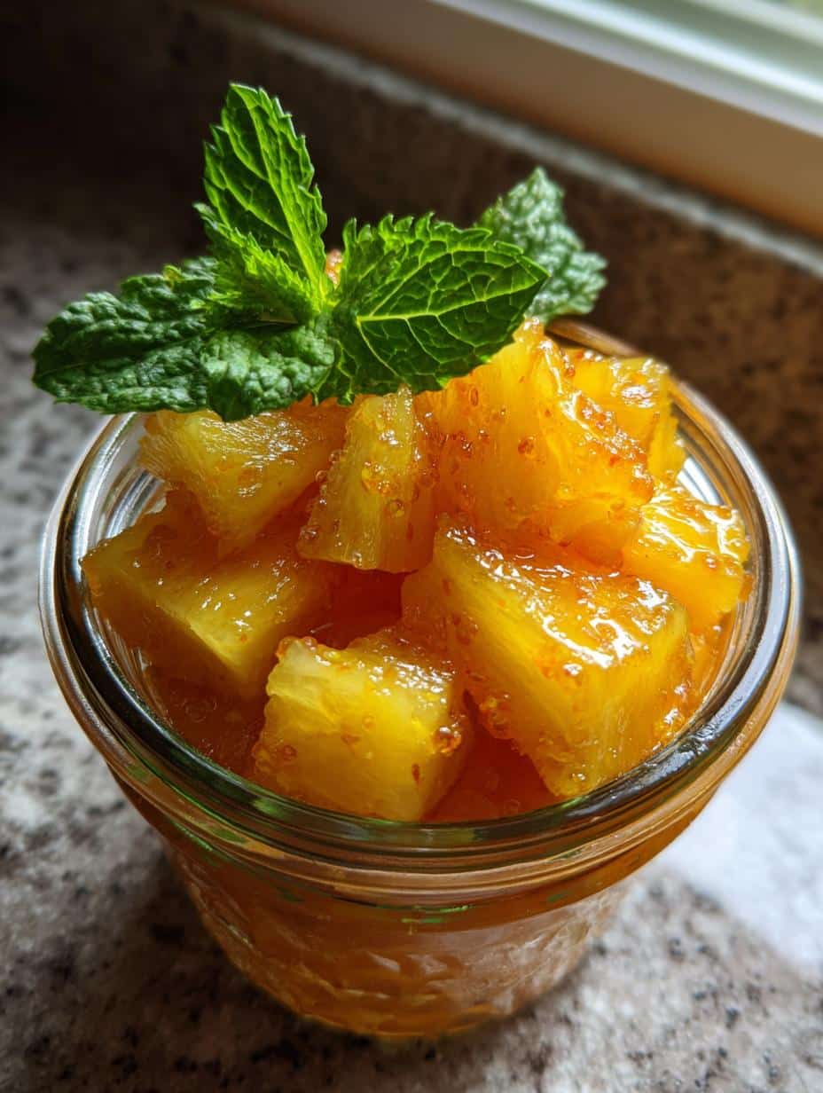 Pineapple Cowboy Candy - detail 2