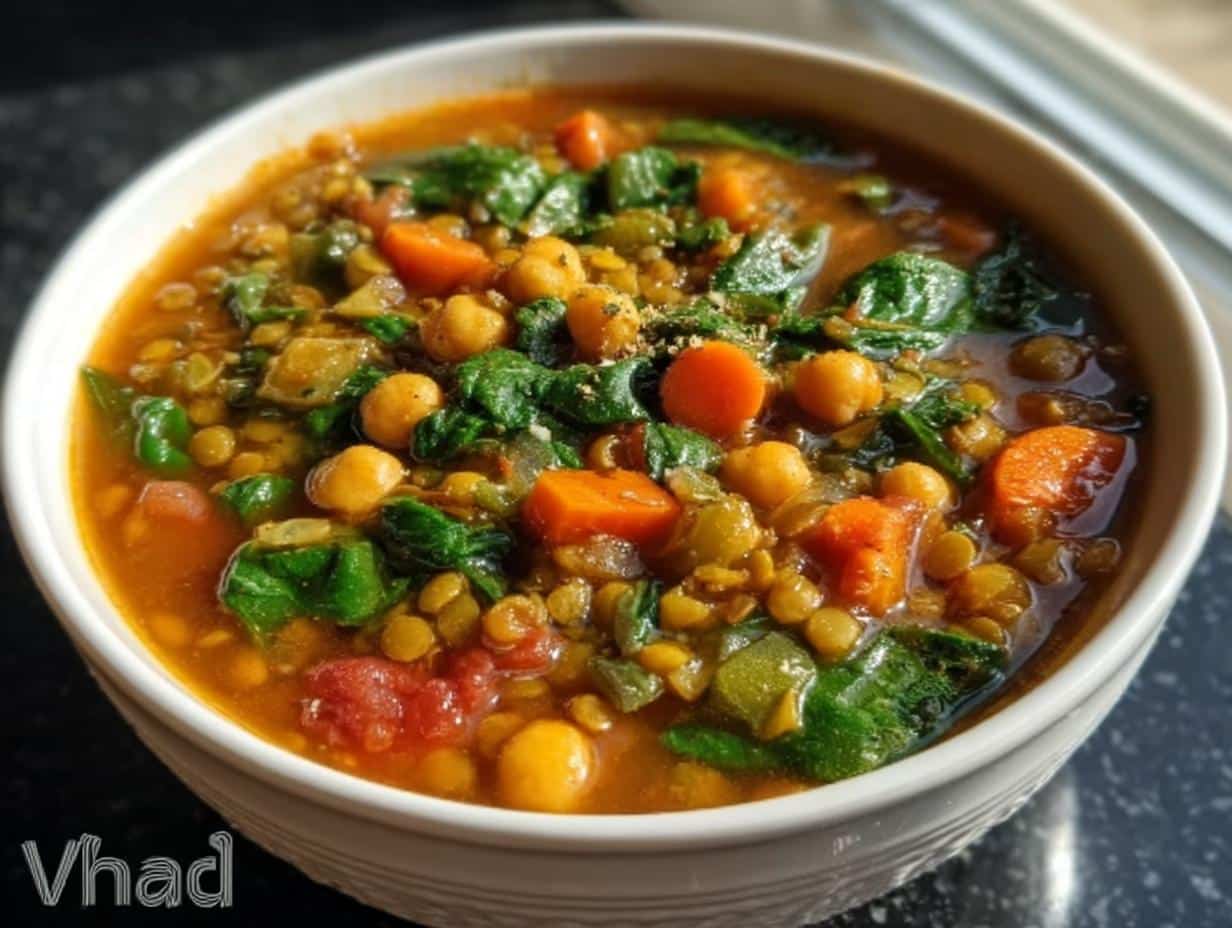 Protein Vegetable Soup - detail 2