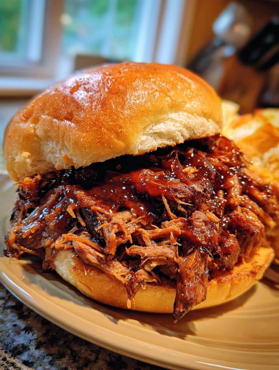 Pulled Beef Sandwich - detail 1