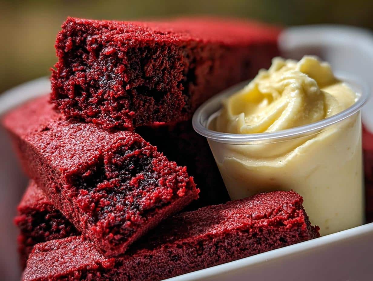 Red Velvet Brownie - detail 1