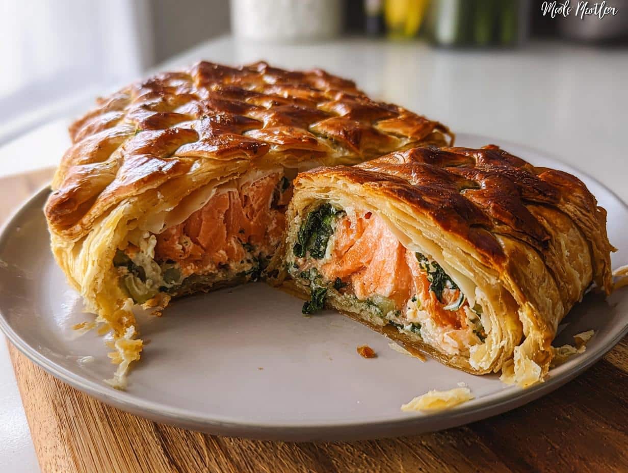 Salmon Croute: Easy 1-Hour Delight - Salmon Croute - additional detail