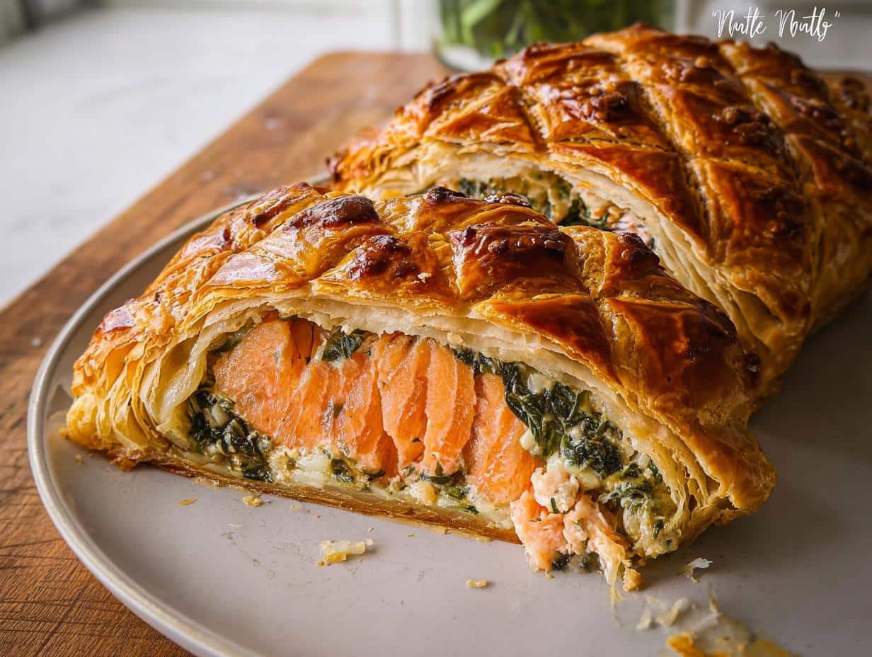Salmon Croute: Easy 1-Hour Delight - Salmon Croute - additional detail