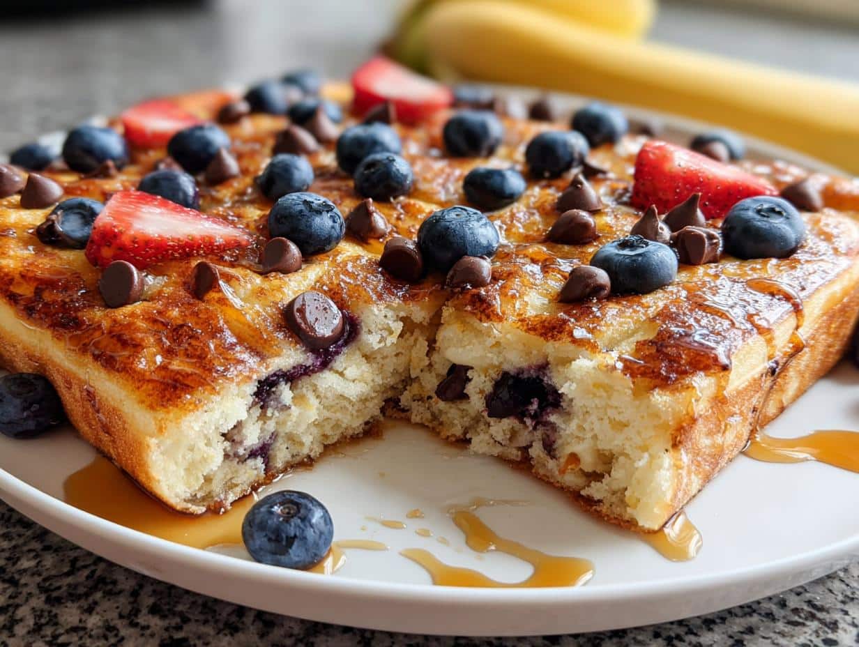 Sheet Pan Pancakes: Effortless 1-Pan Breakfast Joy - Sheet Pan Pancakes - additional detail