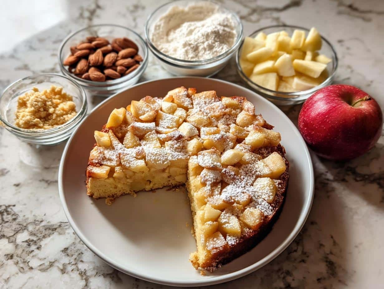 Swedish Apple Cake: Amazing 20-Min Bake - Swedish Apple Cake - additional detail