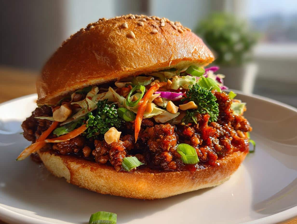 Thai Sloppy Joe Sliders