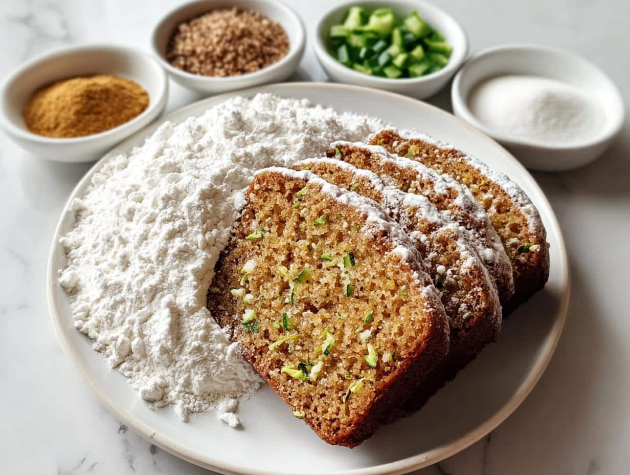 Zucchini Spice Cake: Deliciously Moist & Easy - Zucchini Spice Cake - additional detail