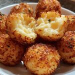 Cheesy Mashed Potato Balls: 1 Divine Air Fryer Snack 6 heesy Mashed Potato Balls in Air Fryer