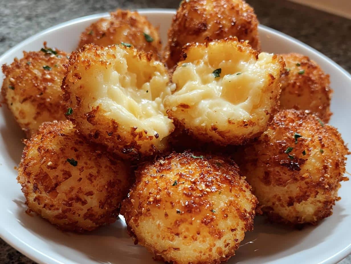heesy Mashed Potato Balls in Air Fryer