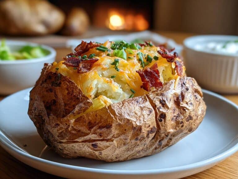 Air Fryer Baked Potatoes