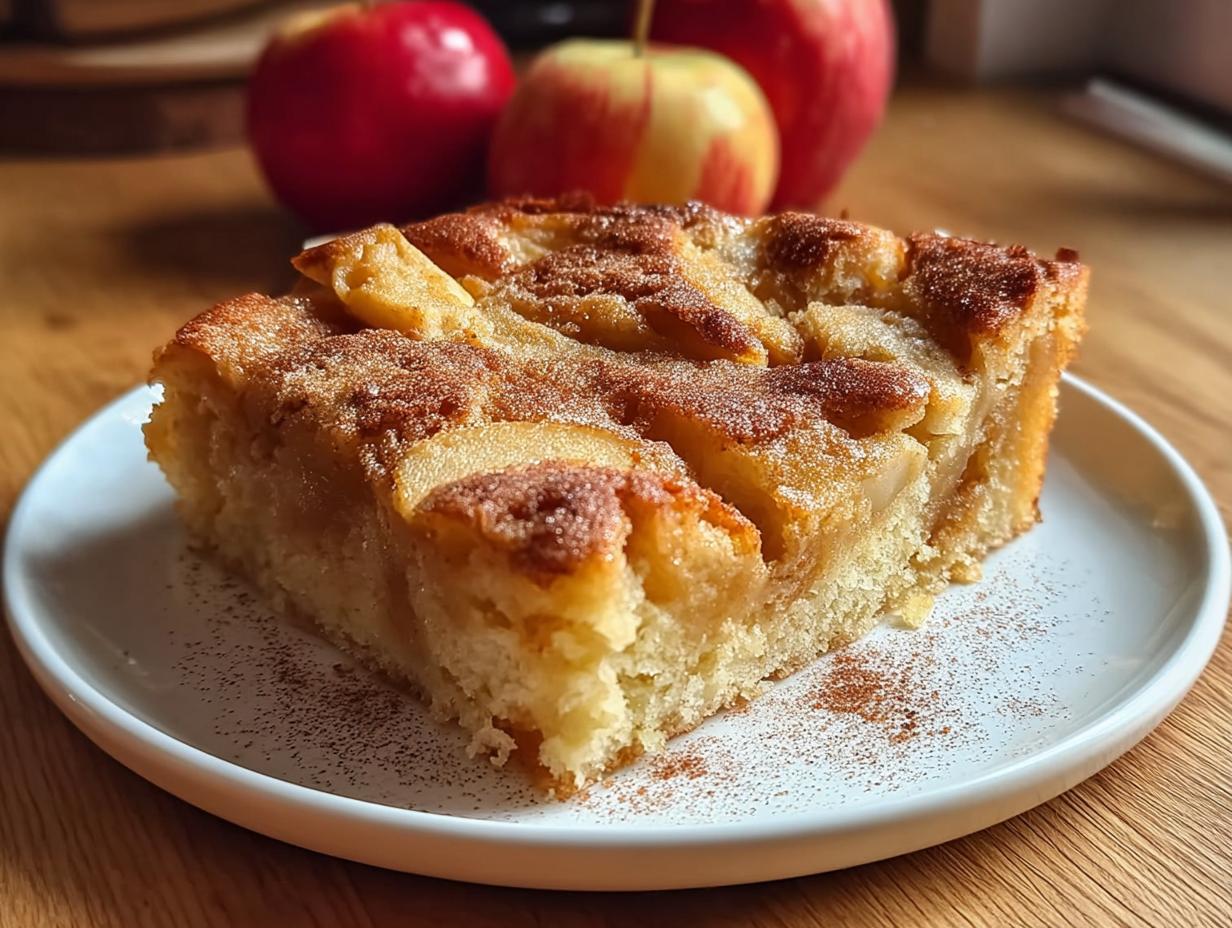 Apple Cinnamon Sheet Cake