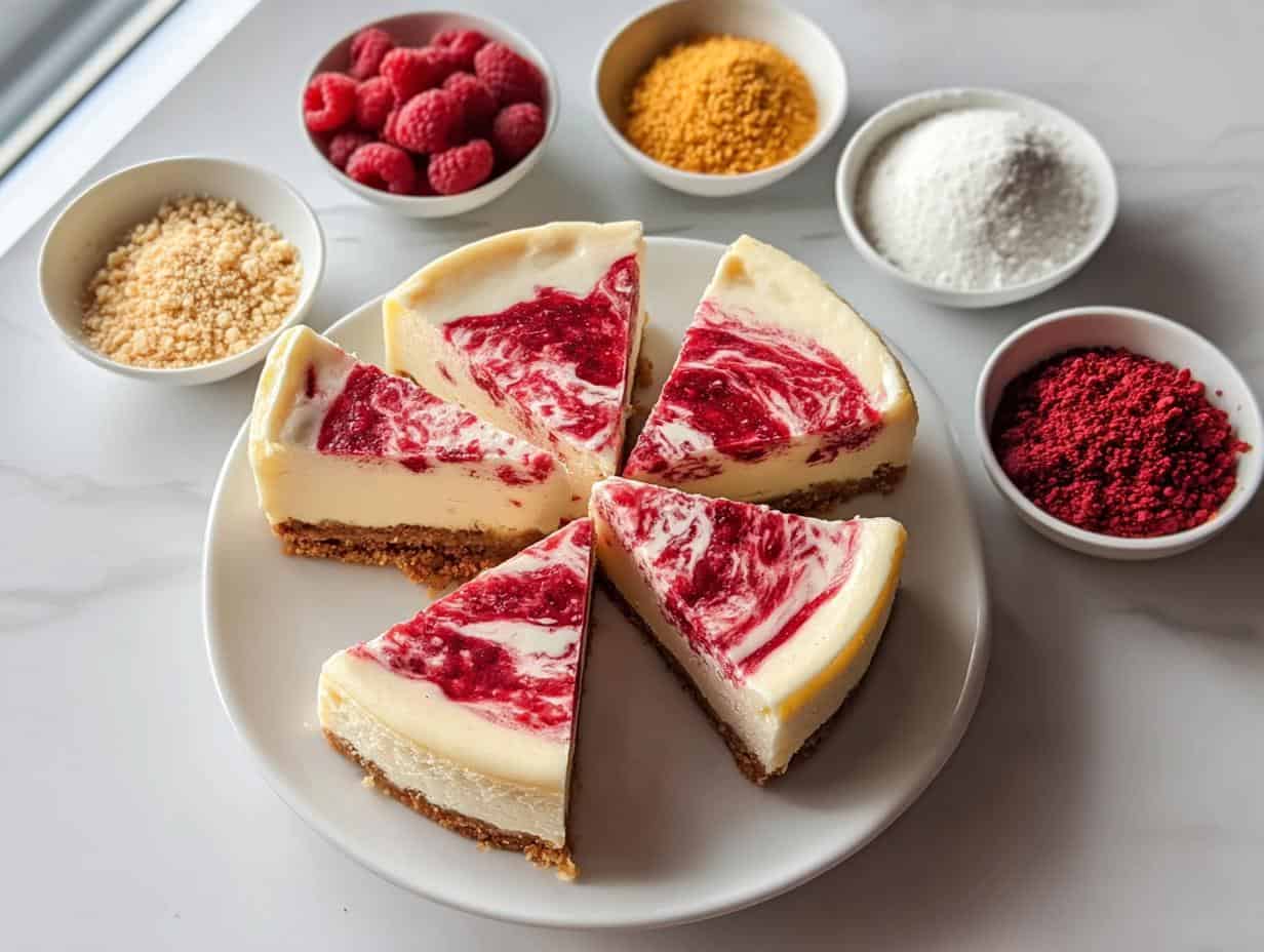 Bake Raspberry Cheesecake