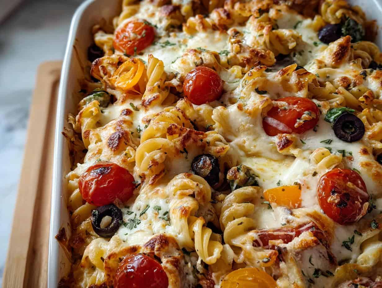 Baked Mediterranean Pasta