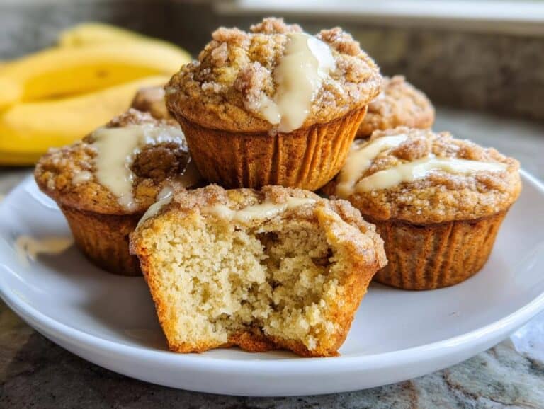 Banana Muffins Cream Cheese