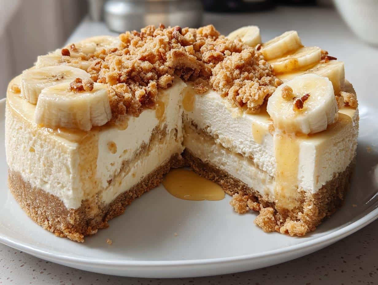 Banana Pudding Cheesecake: 1 Easy Recipe - Creamy Banana Pudding Cheesecake Filling