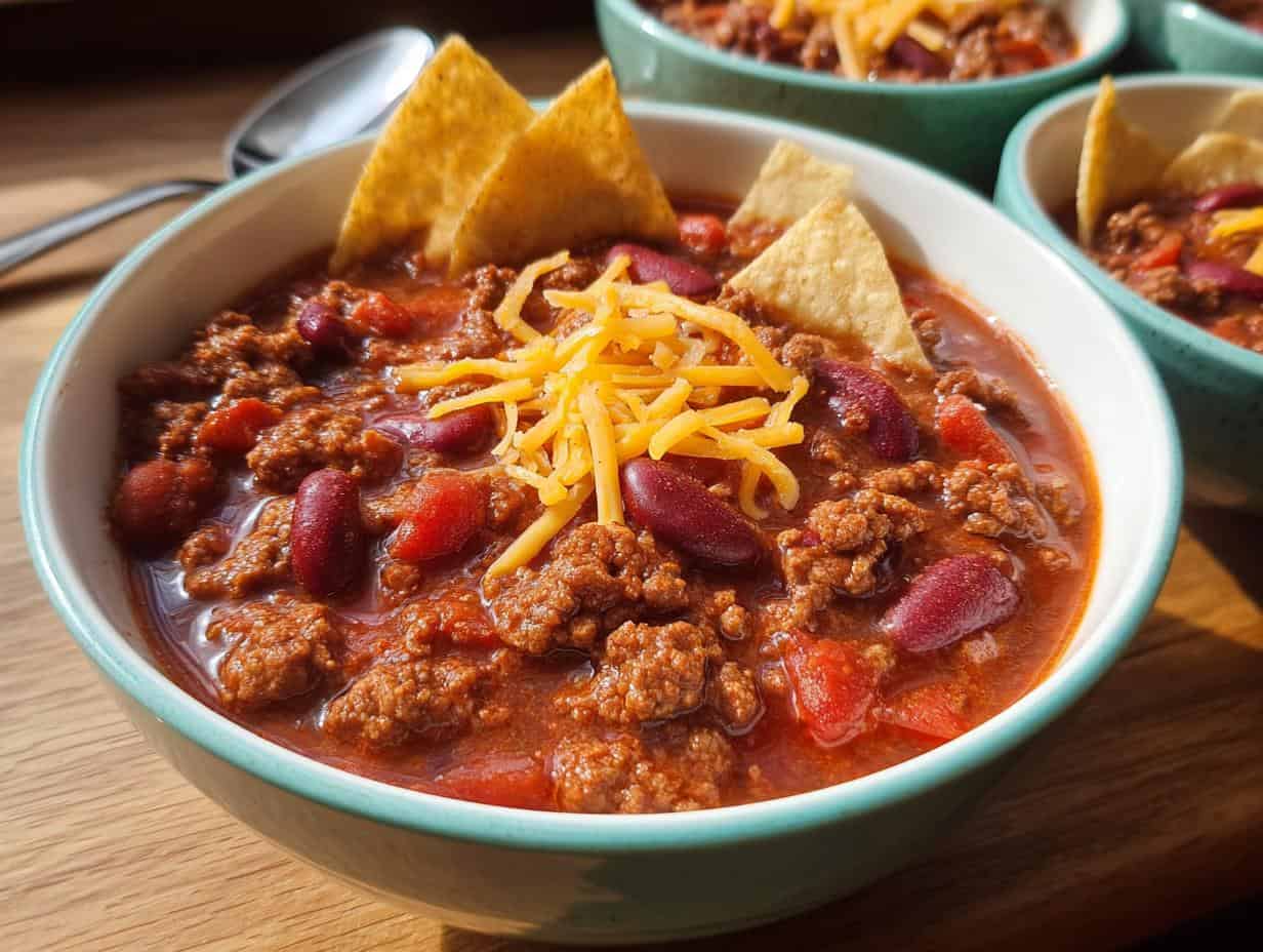 Beef Chili: Simple Comfort in 45 Minutes - Beef Chili - additional detail