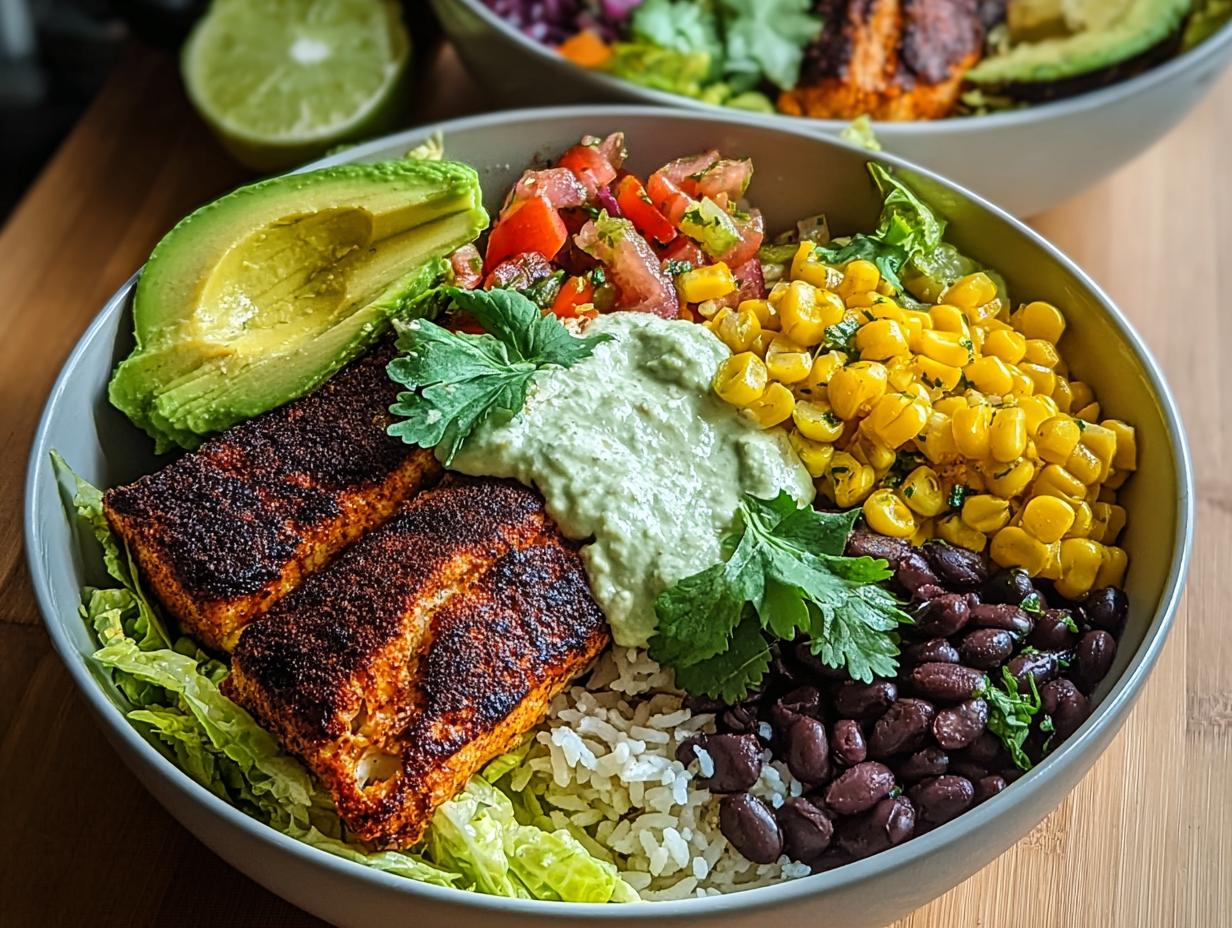 Blackened Fish Taco Bowls: Flavorful 30-Min Meal - Blackened Fish Taco Bowls - additional detail