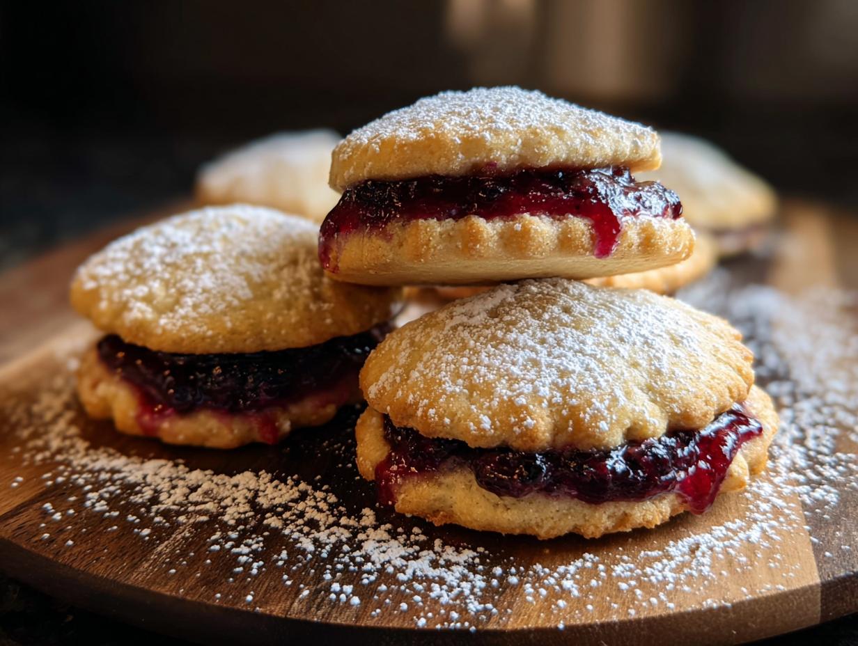 Blueberry Pie Cookies