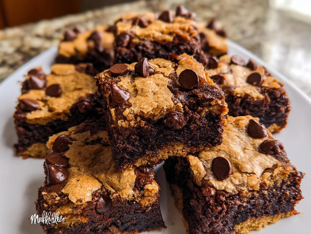 Brookies Brownie Cookies: Amazing fudgy cookies - Brookies Brownie Cookies - main visual representation