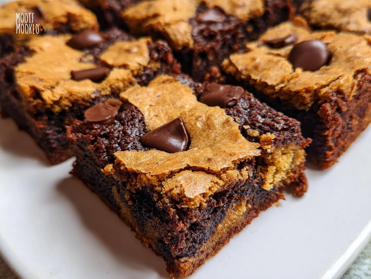 Brookies Brownie Cookies: Amazing fudgy cookies - Brookies Brownie Cookies - additional detail