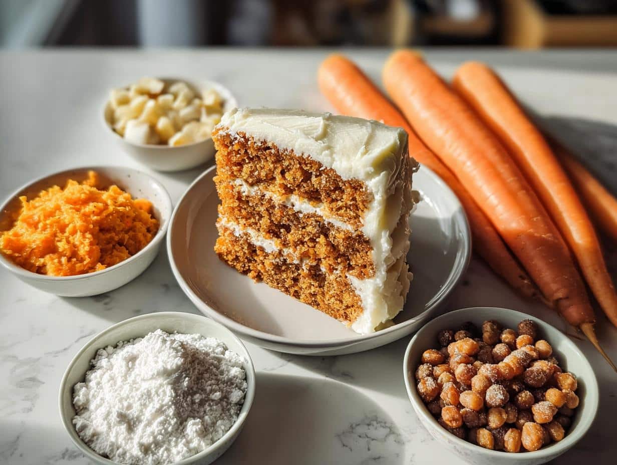 Best Carrot Cake: 3 Cups Grated Carrots - Carrot Cake - main visual representation