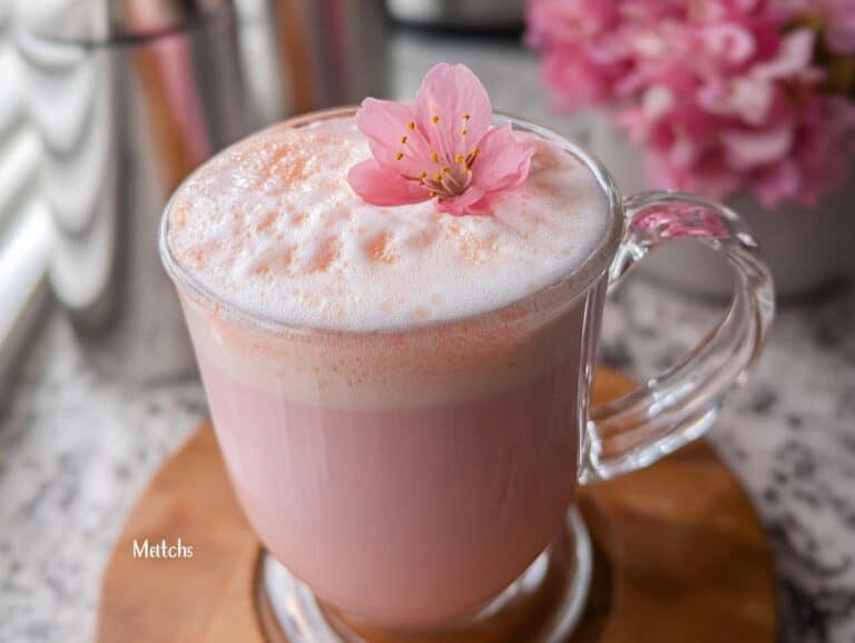 Cherry Blossom Latte