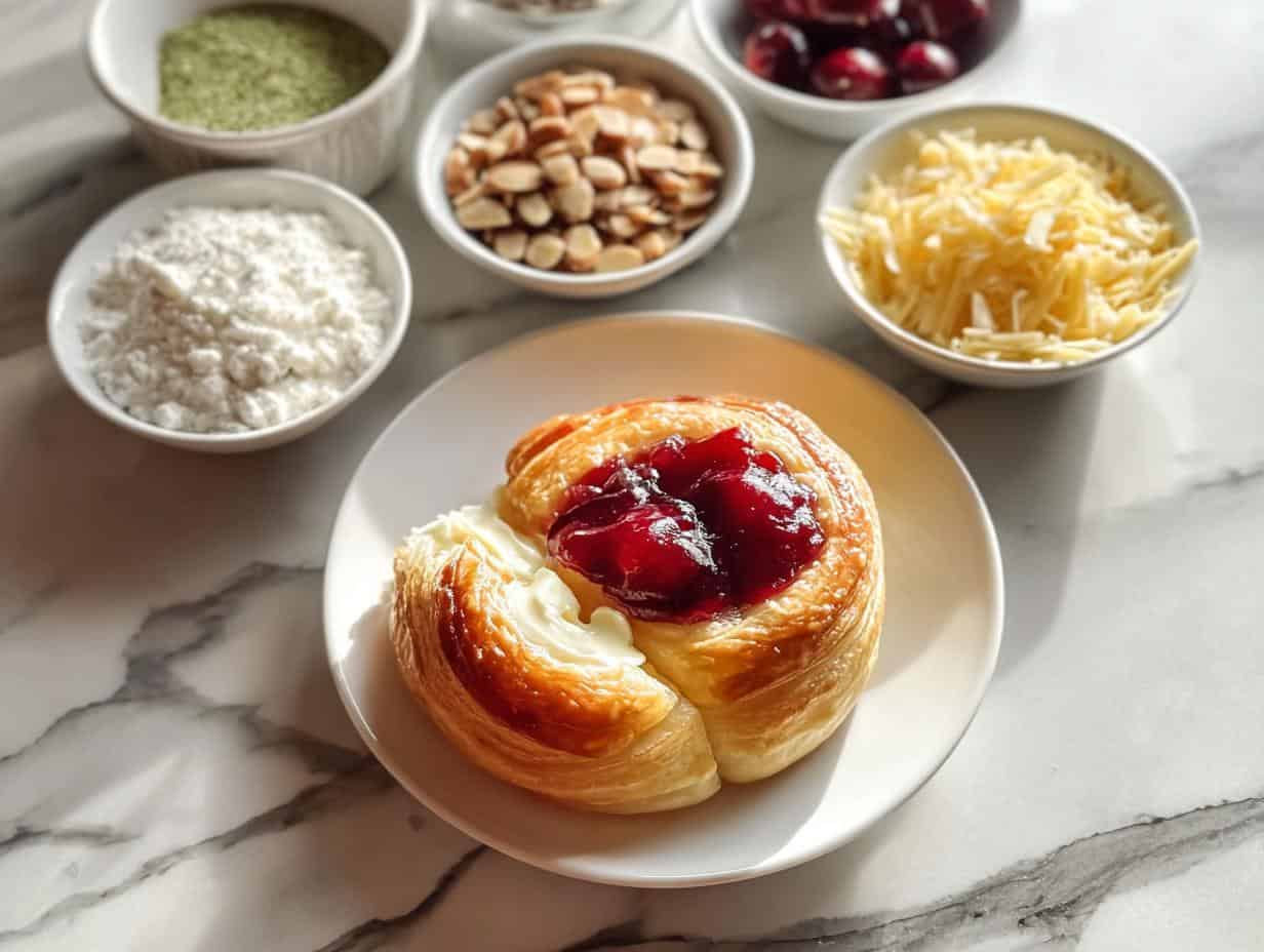 Cherry Cheese Danish