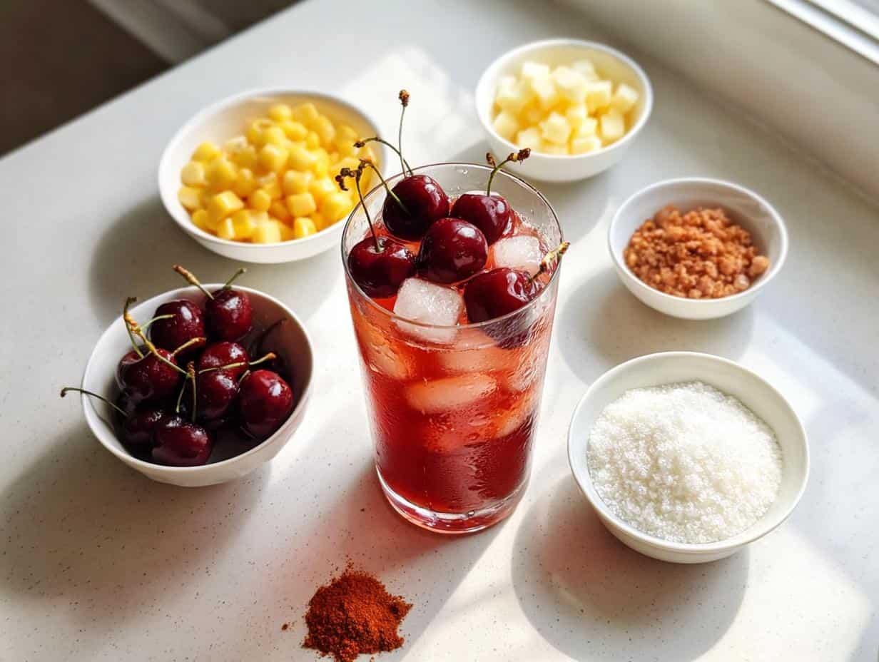 Cherry Pie Iced Tea: Amazing 25-Minute Treat - Cherry Pie Iced Tea - additional detail