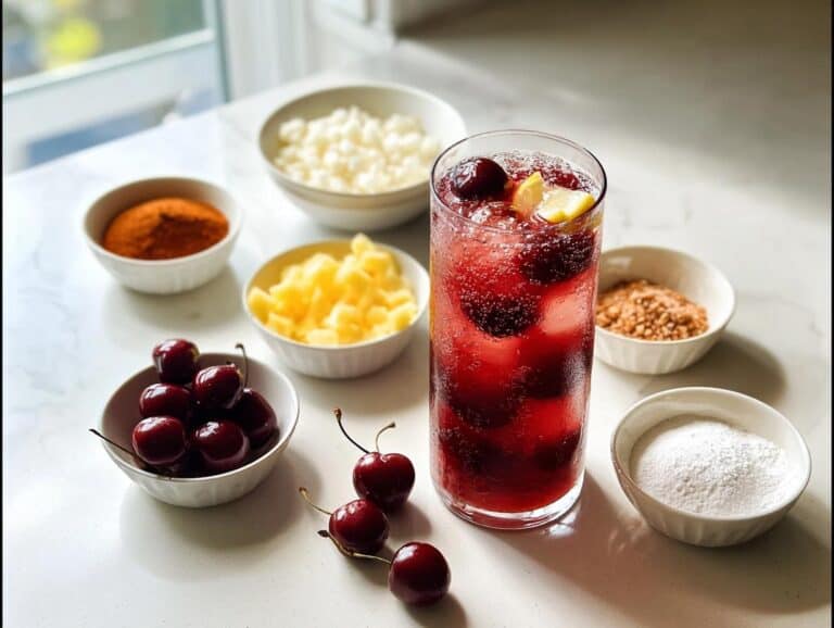 Cherry Pie Iced Tea