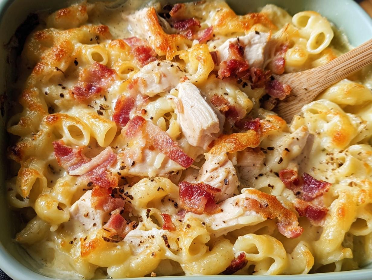 Chicken Bacon Ranch Mac: 7 Amazing Twists - Chicken Bacon Ranch Mac - additional detail