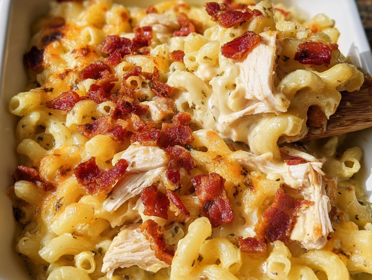 Chicken Bacon Ranch Mac: 7 Amazing Twists - Chicken Bacon Ranch Mac - additional detail