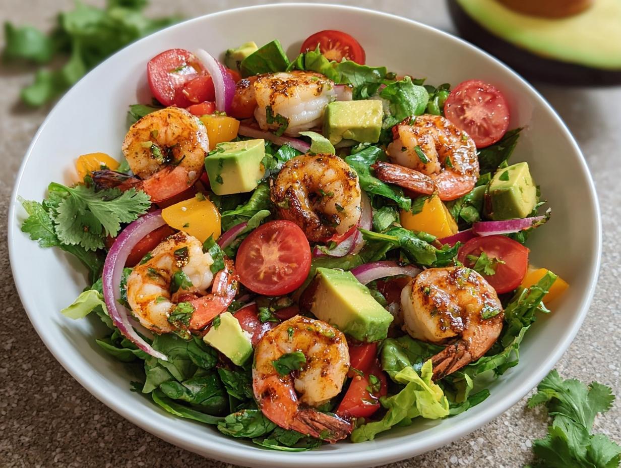 Chili Lime Shrimp Salad: 1 Amazing Recipe - Chili Lime Shrimp Salad - additional detail
