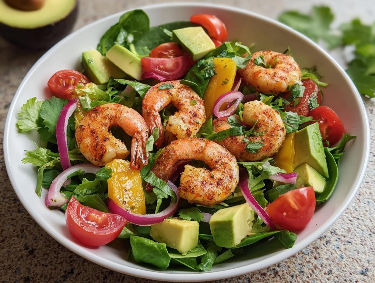 Chili Lime Shrimp Salad