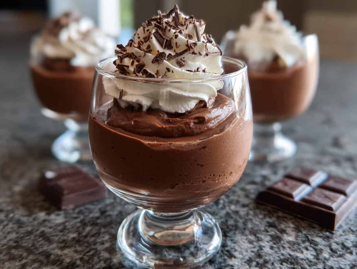 Chocolate Mousse Whipped Cream