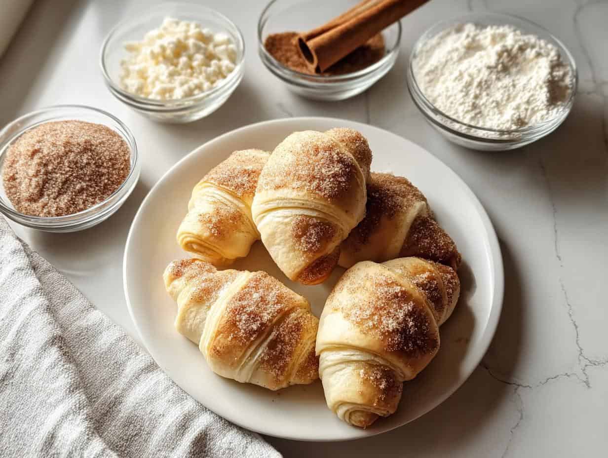 Must-Try Cinnamon Sugar Crescent Roll Recipe - Cinnamon Sugar Crescent Roll - main visual representation