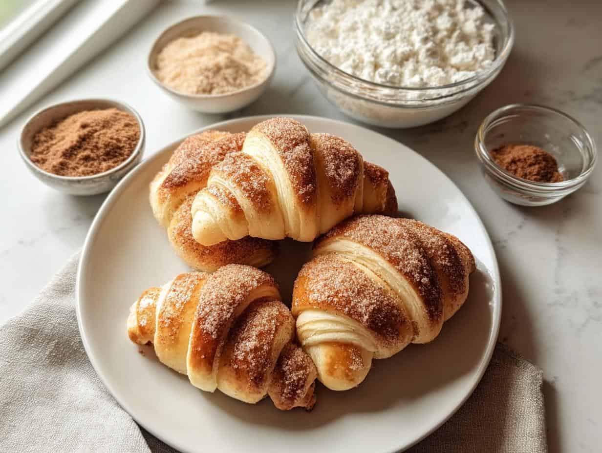 Must-Try Cinnamon Sugar Crescent Roll Recipe - Cinnamon Sugar Crescent Roll - additional detail