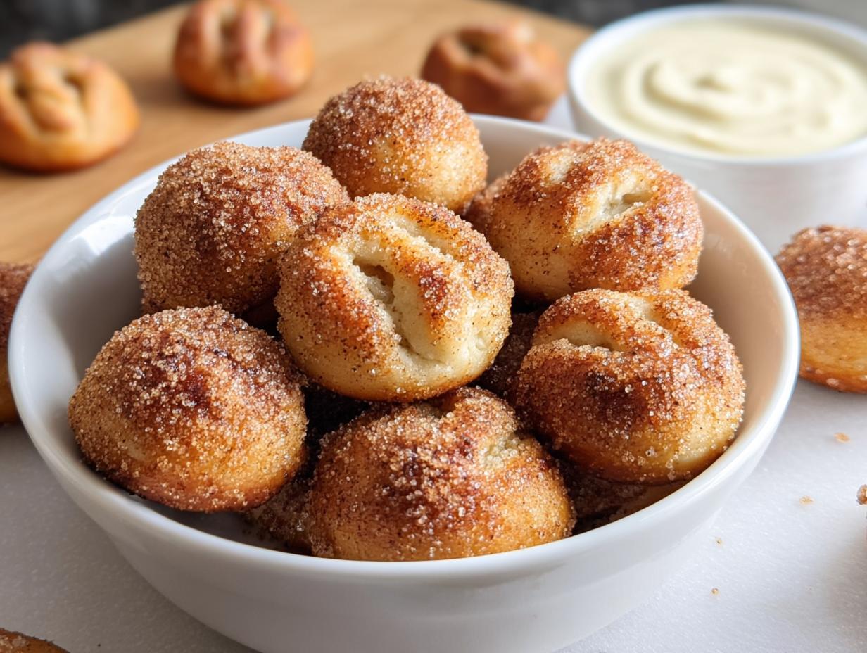 Cinnamon Sugar Pretzel Bites: 20-Min Sweet Treat - Cinnamon Sugar Pretzel Bites - additional detail