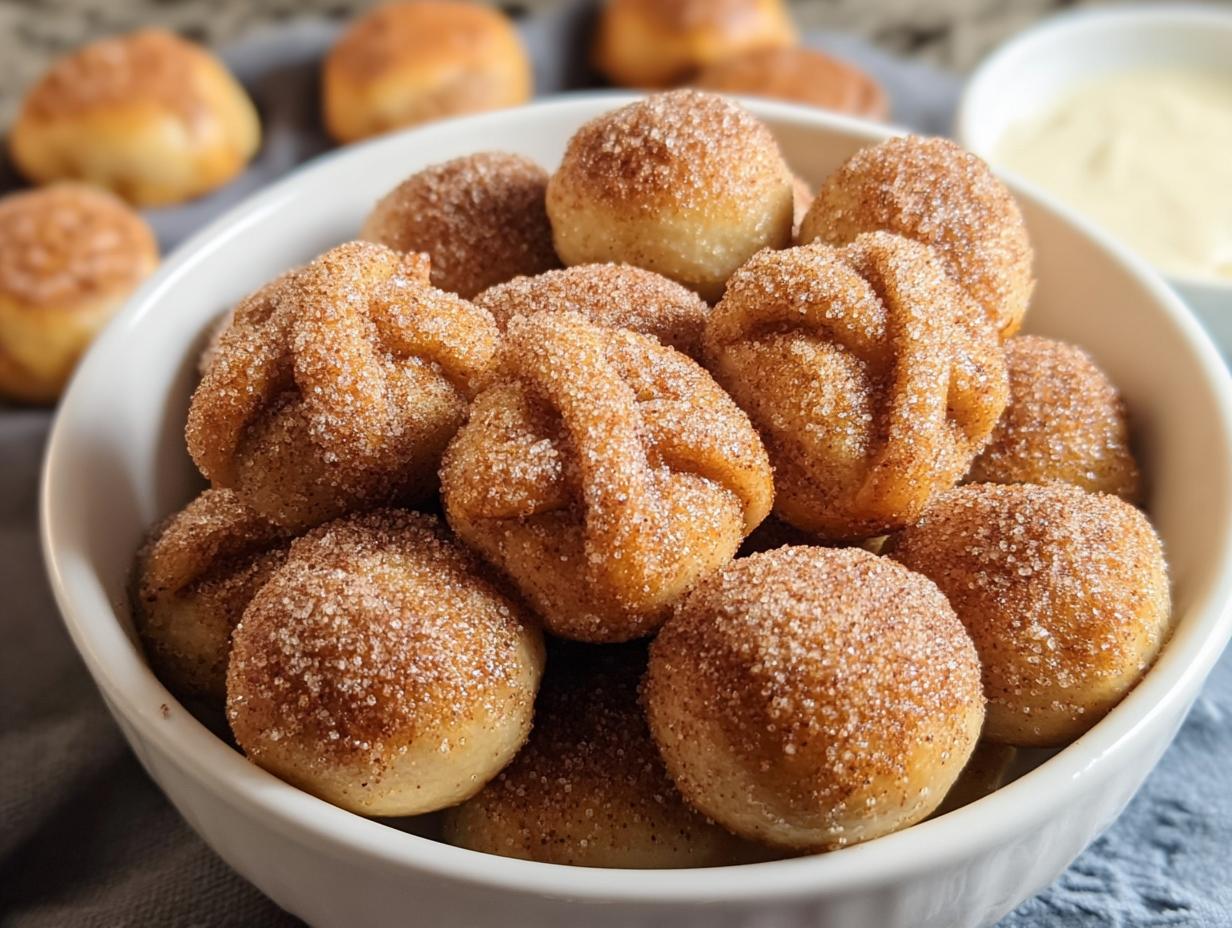 Cinnamon Sugar Pretzel Bites: 20-Min Sweet Treat - Cinnamon Sugar Pretzel Bites - additional detail