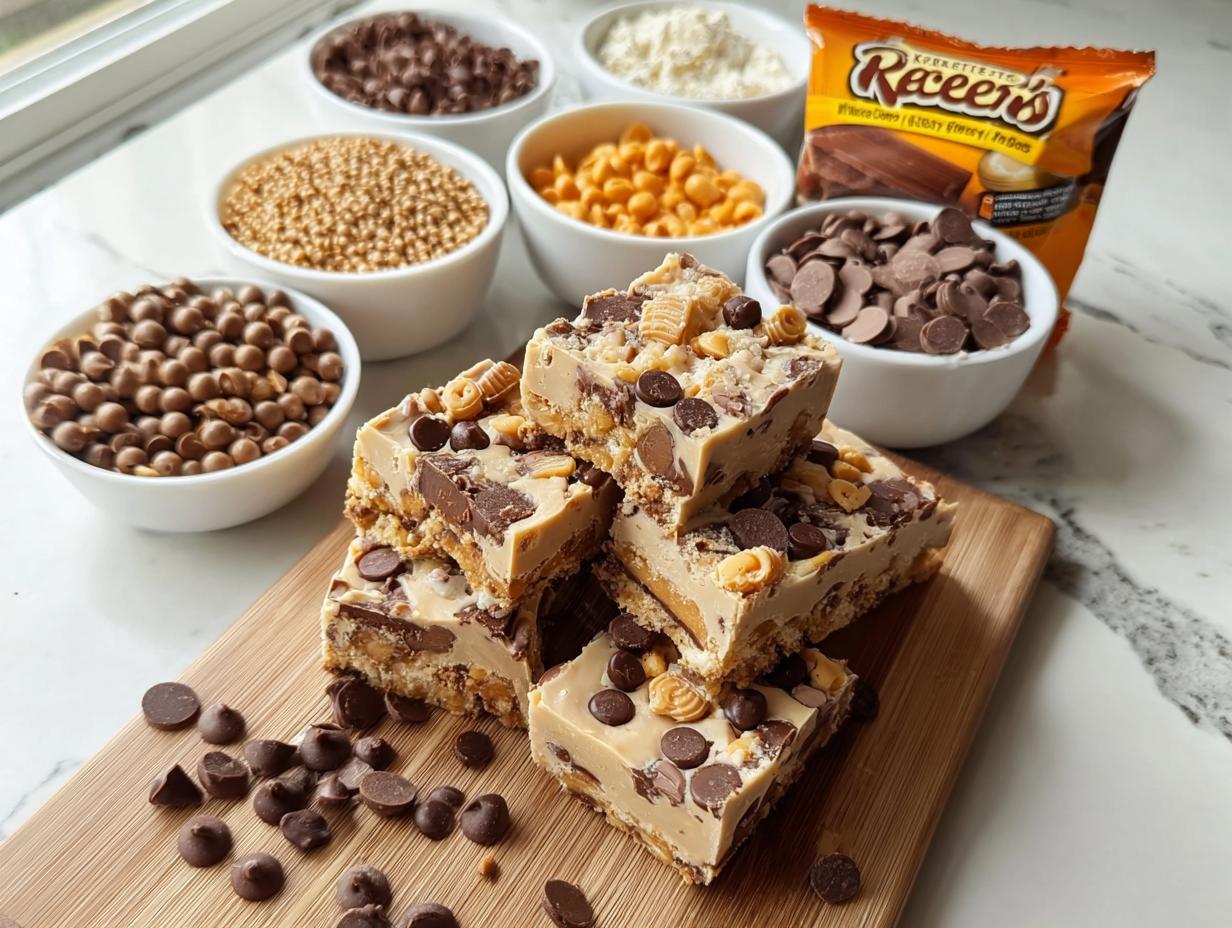 Cookie Dough Snickers Reeses