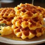 Cornbread Waffle Bites