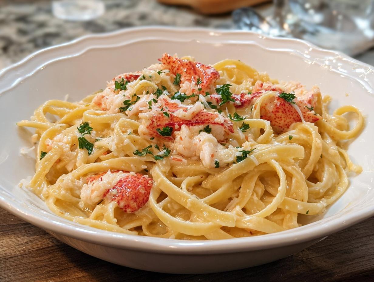 Creamy Lobster Pasta