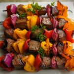 Fajita Steak Kabobs