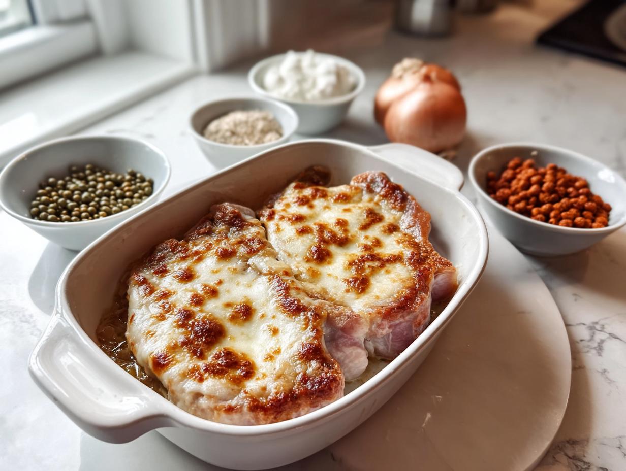 French Onion Pork Chops: 4-Ingredient Genius - French Onion Pork Chops - additional detail