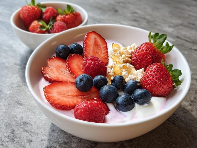 Fresh Cheese Bowl Fruit